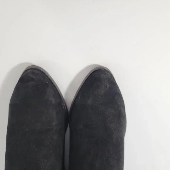 Lucky Brand Jakeela Black Suede Ankle Bootie Women's Size 5.5 - Picture 9 of 11